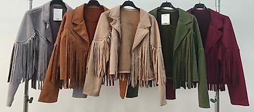 Pončo: 🔥Ženska kraća jakna sa resama - Stil: western/boho, kroj do struka - — 5