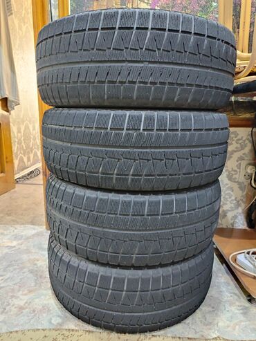 Шины: Шины 215 / 55 / R 16, Зима, Б/у, Комплект, Легковые, Япония, Bridgestone