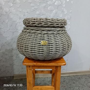 Горшки для растений: Плетёные вазоны для растений от 10-12 литров,в наличии и на заказ — 12