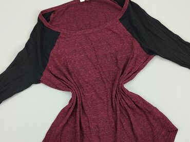 skórzane bordowa spódnice: Блуза жіноча, H&M, M, стан - Хороший