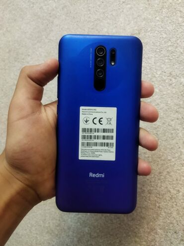 xiomi 4: Xiaomi Redmi 9, 32 GB, rəng - Bənövşəyi, 
 Sensor, Barmaq izi, İki sim kartlı