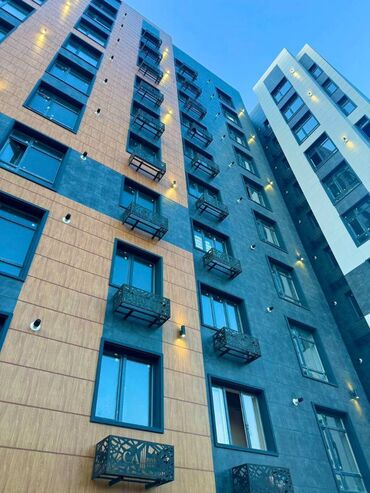 снять квартиру без риэлтора: 1 бөлмө, 38 кв. м, Элитка, 3 кабат, Евроремонт