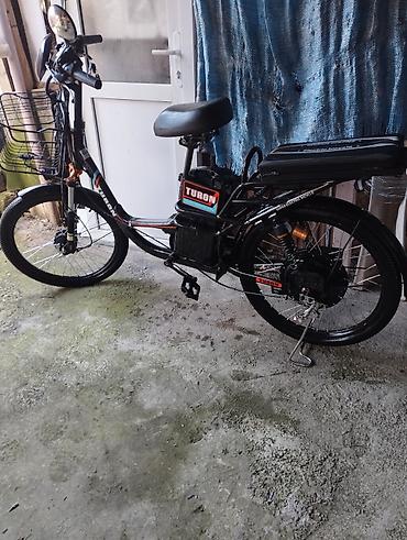 Elektrik velosipedlər: Elektrik velosipedi – TURON brendi Xüsusiyyətlər: - Şəhər tipli — 1