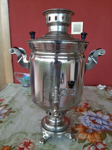 Samovarlar: İşlənmiş Od Samovar, 5 l, Ödənişli çatdırılma
