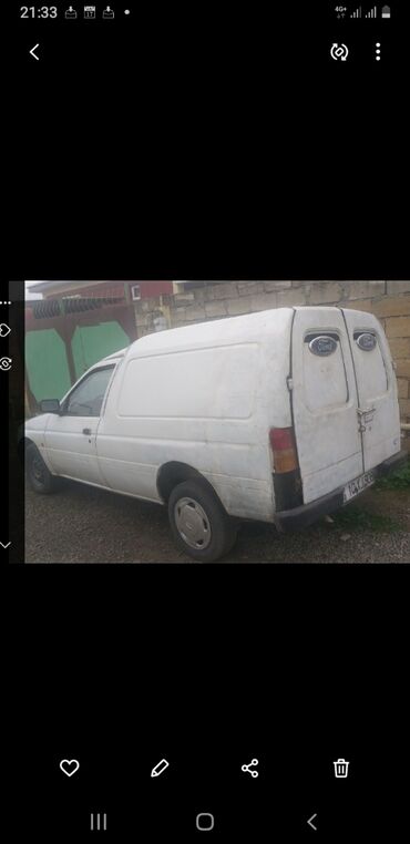 ford transit turbo az: Ford Escort: 1.8 l | 1996 il | 200000 km Pikap