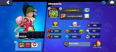 Video oyunlar üçün aksesuarlar: Təcili hesab satılır! brawl stars hesabı 9000 kupa var, 46 döyüşçü var