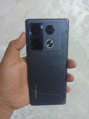 samsung galaxy s21 plus: Infinix Note 40 Pro, Б/у, 256 ГБ, цвет - Черный, 1 SIM — 1