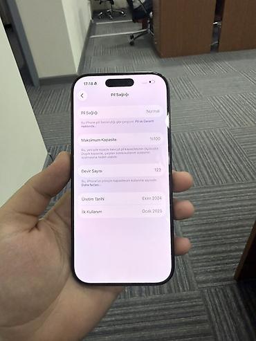 16 pro 2 ci el: IPhone 16 Pro, 128 GB, Qara, Simsiz şarj — 3