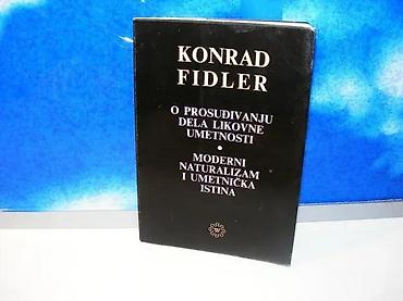вредност: Konrad fidler o prosuđivanju dela likovne umetnostimoderni naturalizam — 1