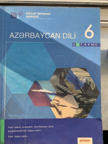 azerbaycan dili qrammatika pdf: Azərbaycan dilindən 6-cı sinif testləri, əla vəziyyətdə. 28 may