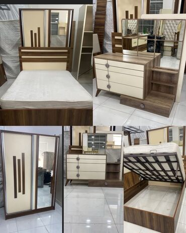 İkinəfərlik çarpayı, Dolab, Termo, 2 tumba, İşlənmiş