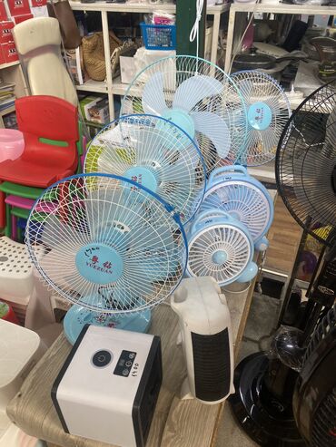 Воздуходувка: Вентилятор Ves, Напольный, Лопастной — 7