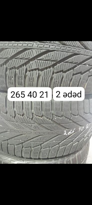 Disklər: 265/40 R21 ölçülü təkərlər təklif olunur. Bu təkərlər genişlik