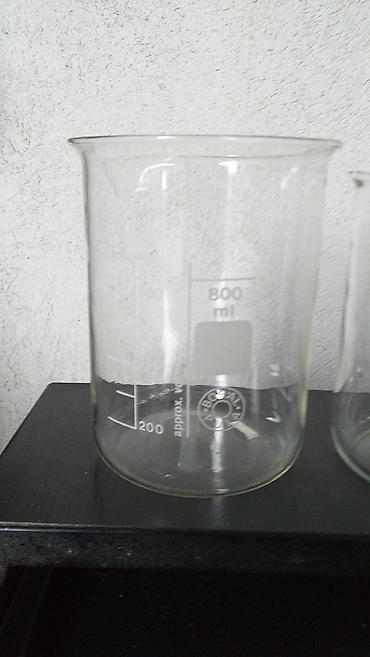 staklene posude za hranu: Vatrostalna staklena posuda 10 litara . Laboratorijske čaše - — 9