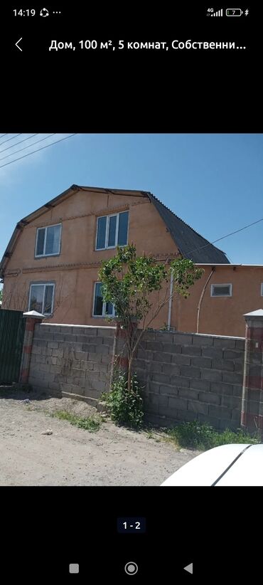 алма атинка село ленинское луговое дом: 100 м², 3 комнаты, Евроремонт