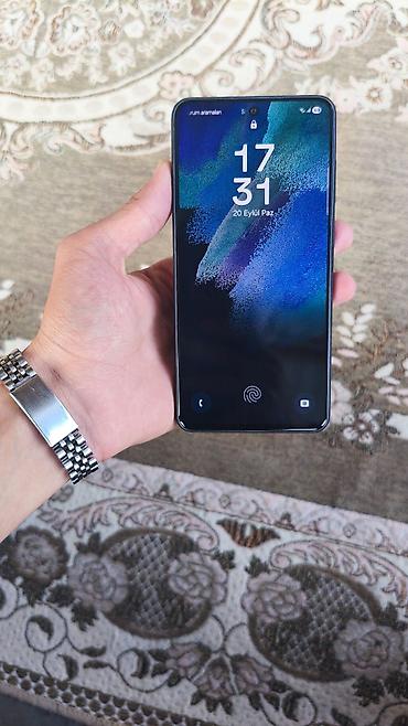 samsung nausnik: Samsung Galaxy S21 FE, 128 GB, rəng - Qara, Barmaq izi — 1
