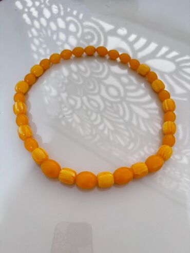 Серебряные наборы украшений: Жемчуг Жемчужное ожерелье 3 шт: 2 шт овал не длина 48 см, 1шт круглые — 10