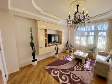 kiraye ev gunesli: 2 комнаты, Новостройка, 76 м²