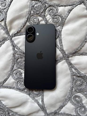 IPhone 16, Б/у, 128 ГБ, Черный, Чехол, 87 % at lalafo.kg IPhone 16, Б/у, 128 ГБ, Черный, Чехол, 87 %