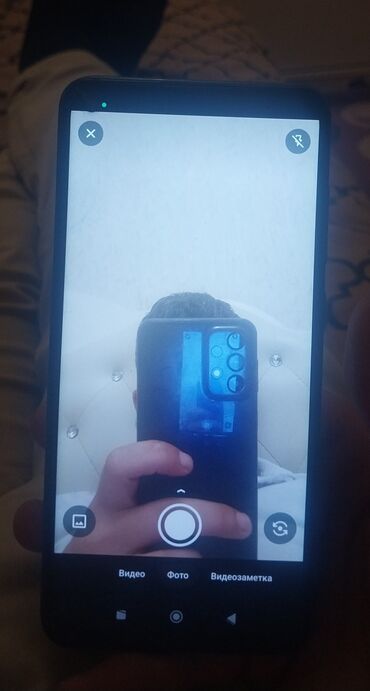 Xiaomi: Xiaomi Redmi Note 9, 128 GB, rəng - Bənövşəyi, 
 Barmaq izi, Simsiz şarj, İki sim kartlı