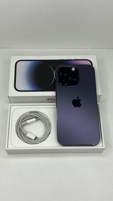 айфон 8 64г: IPhone 14 Pro, Б/у, 256 ГБ, Deep Purple, Кабель, Коробка, 100 %