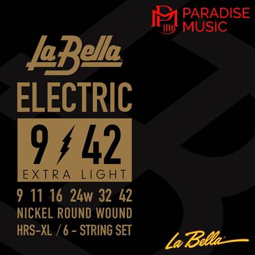 bas gitara: LA BELLA elektro gitara üçün simlər. Simli alətlər üçün Amerika