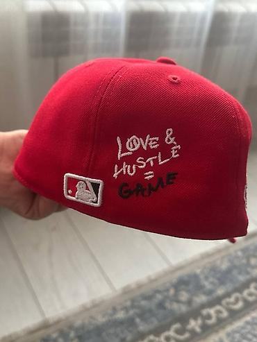 кызыл бирдик: Красная бейсболка New Era x MLB (Los Angeles Dodgers) - Форма — 2