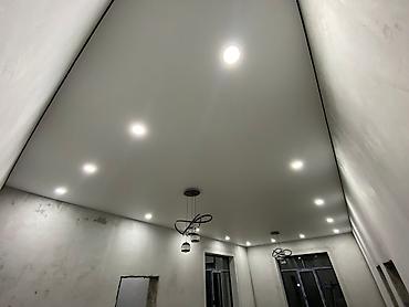 Натяжной потолок: Натяжной потолок Глянцевое, Матовое, 3D потолки Гарантия, Бесплатная консультация, Бесплатный замер — 14