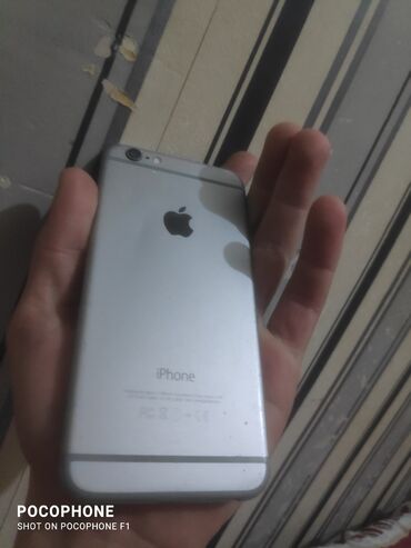 yeni iphone 7: IPhone 6, < 16 GB, Gümüşü, Barmaq izi