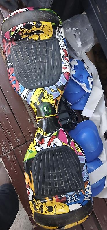 qacış aparatı satış: Qraffiti dizaynlı hoverboard (gyroskuter) - Rəngli komiks/qraffiti — 1