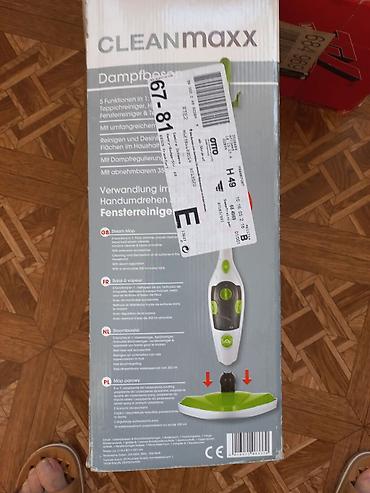 mikro it: CLEANmaxx Dampfbesen – 5‑i‑1 buxarlı təmizləyici Xüsusiyyətlər: - 5 — 1