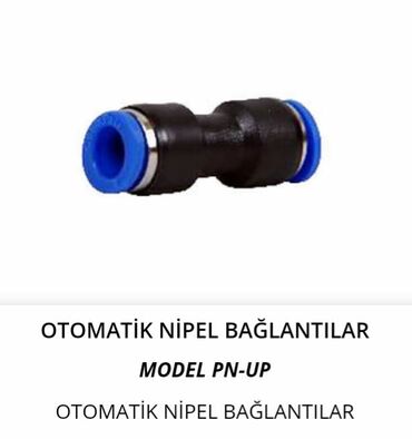 atapleniya sistemi: Otomatik Nipel Bağlantılar – Model PN-UP - İki uclu sürətli