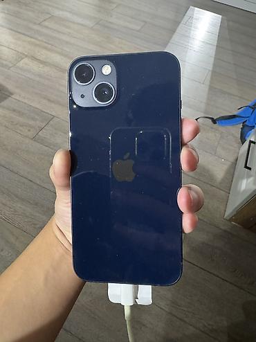 Apple iPhone: IPhone 13, Б/у, 128 ГБ, Midnight, Защитное стекло, Чехол, Коробка, 84 % — 4