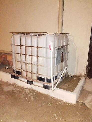 Bak, Plastik, 1000 l l, İşlənmiş, Ünvandan götürmə