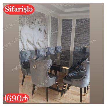 продаю айфон 6: Qonaq otağı üçün, Yeni, 6 stul
