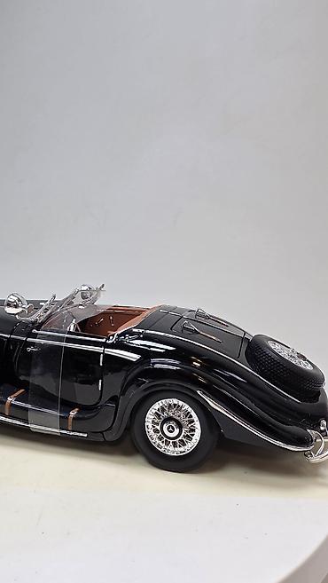 Игрушки: Коллекционная масштабная модель ретро-родстера Mercedes-Benz 500 K. 🔥 — 12