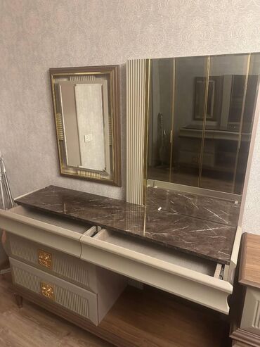 Yataq otağı dəstləri: İkinəfərlik çarpayı, 2 tumba, Termo, Dolab, Türkiyə, İşlənmiş — 12