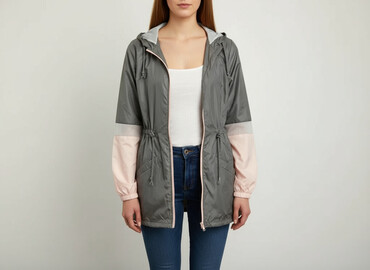 żółta kurtka damska reserved: In Extenso, Women`s lightweight jacket, size XS