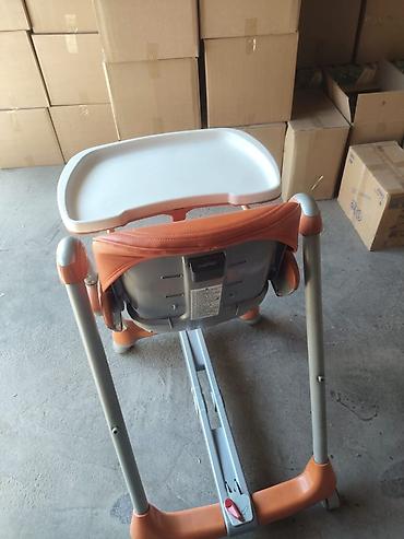 peg perego стульчик: Стульчик для кормления, Б/у, цвет - Оранжевый — 3