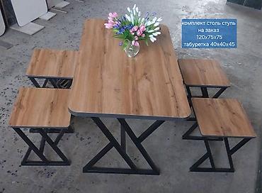Кухонные столы и стулья: Кухонный стол и стул, Новый, Самовывоз, Платная доставка — 27