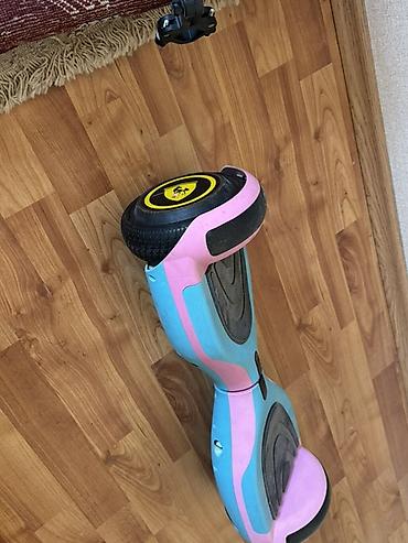 segvey: Uşaqlar üçün elektrikli hoverboard (segvey) - Rəng: mavi-çəhrayı — 2