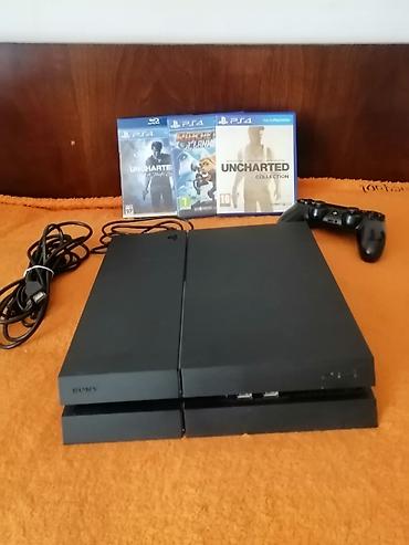Video oyunlar və konsollar: Sony PlayStation 4 (PS4) oyun konsolu komplekti Paket tərkibi: - PS4 — 3