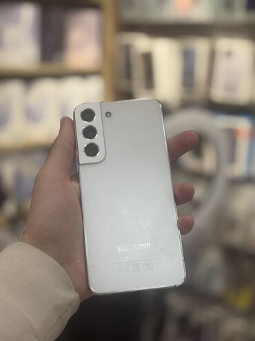 Samsung: Samsung Galaxy S22, 128 GB, rəng - Ağ