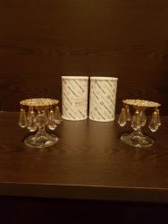 Şamdanlar: ● Şamdan ● Təzə. Çexoslovakiya istehsalı. 2 ədədi - 70 azn. Tək — 5