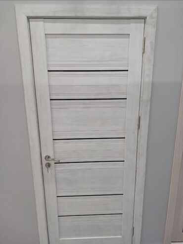 Otaq qapıları: Yeni Otaq qapısı Zamok və çərçivə ilə, Zəmanətli, Pulsuz quraşdırma, Rayonlara çatdırılma, Pulsuz çatdırılma — 8