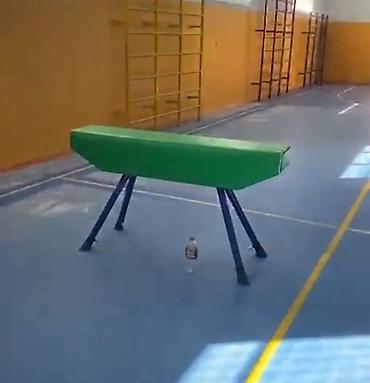 Гимнастический козёл/конь для прыжков - Тип: учебный гимнастический at lalafo.kg Гимнастический козёл/конь для прыжков - Тип: учебный гимнастический