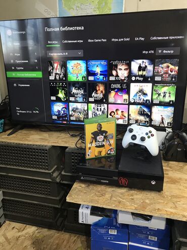 xbox box: Xbox one 500gb, Xbox one прошивать не нужно всего за 200 сом в месяц