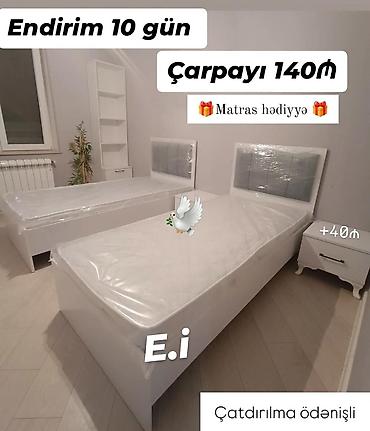 Çarpayılar: Yeni, Təknəfərlik çarpayı, Siyirməsiz — 1
