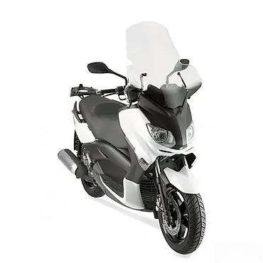hauba golf 4: Visoki vetrobran za skuter – Touring/Adventure stil - Povišeni vizir — 1