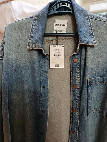 formula 1 biley: Bershka denim köynək - Model: Art. 1349/534/432 - Ölçü: L–XL (MEX — 3